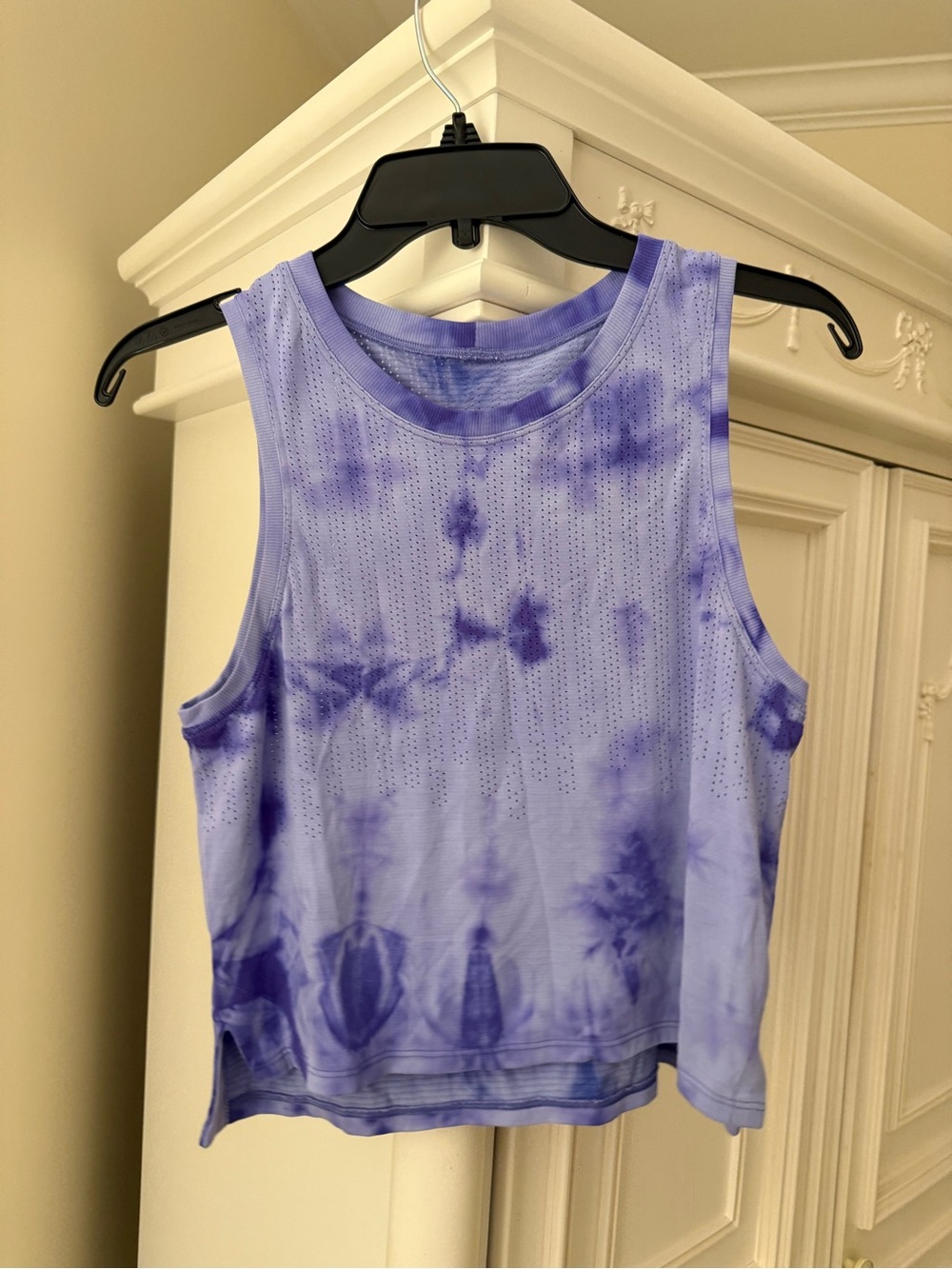 Lululemon Tie-Dye Purple Sleeveless Tank Top